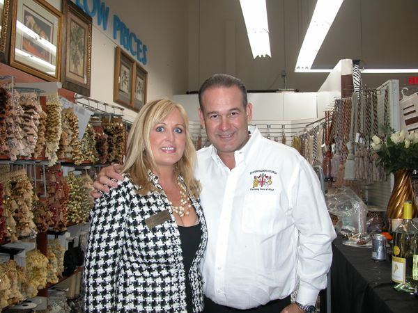 Candace and Roger Rojas of event co-sponsor Estate Management of Florida.
