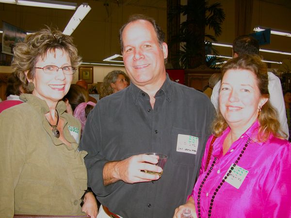 Guests Ann Frith of Jamie Frith Golf.com with Jeffrey and Jenny Diaz of Golf Vacations magazine. 
