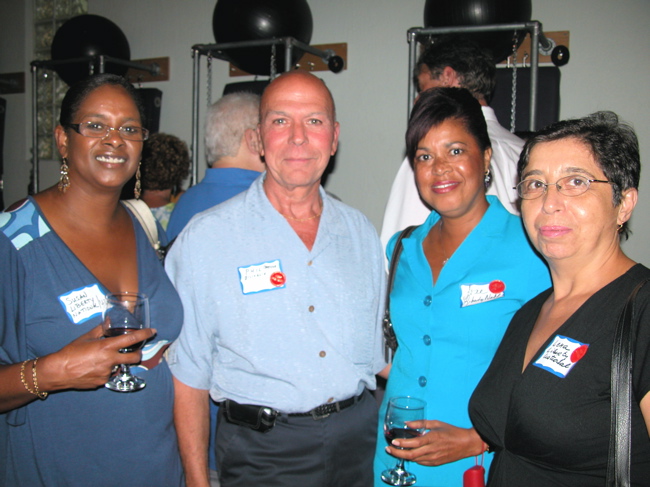 Susan McCray, left, with Phil Biscoglio, Dee McCord-Ochoa and Yelena Gass. Mcray, McCord-Ochoa and Gass area all with Liberty National Life Insurance Co., while Biscoglio is with Let Us Sent it.