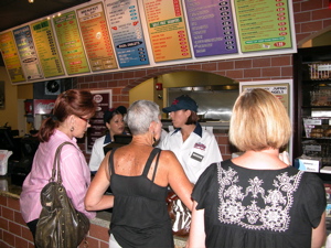 Ray Fassberg holding bottles of Brooklyn Water Bagel Co. Water