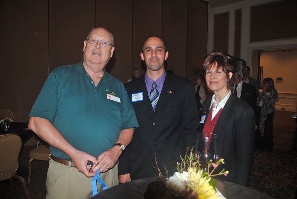 Bill Morse of Accounting & Tax Services of Delray Beach, left, with David Fiallo of BankUnited's downtown Delray Beach office and Barbara Barlage of BankUnited's Boca Town Center branch. 