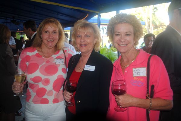Sue Weeks of Sterling Asset & Equity Corp., left, with Nancy Clark of PNC Bank and Sally Areson of Florida Premier Real Estate. 