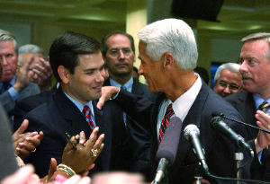 marco rubio and  charlie crist