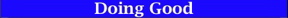 doing good label