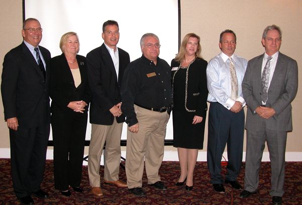 Officers of the Delray Beach Chamber of Commerce for 2010 were sworn in Thursday.