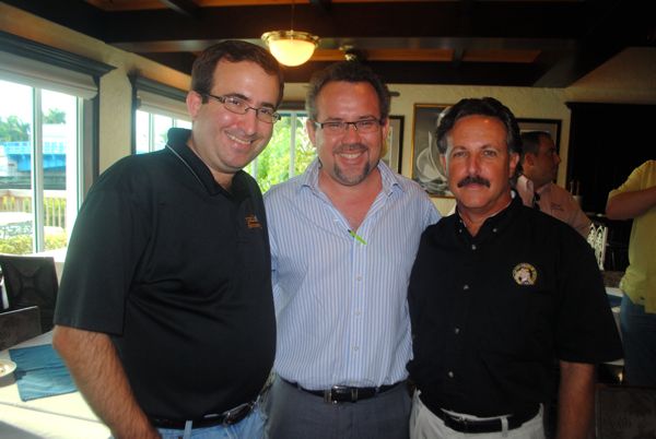 Paul Finklestein of Paul Finklestein Mobile Photography, architect Francisco Perez-Azua and Mark Melnick Carpenter Security Integrators. 