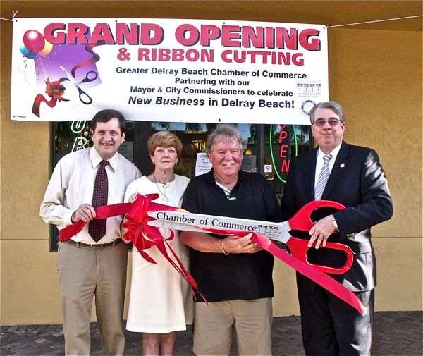 The Subway in the Antique Mall in downtown Delray Beach held its grand opening Thursday. 