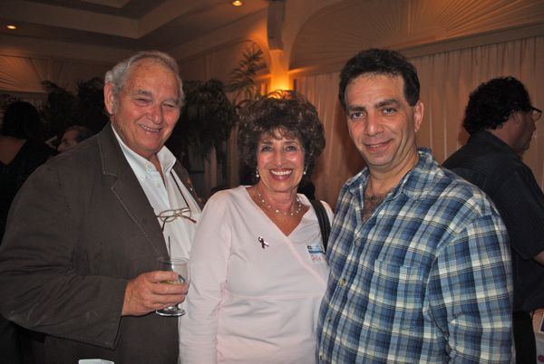Stan and Florence Segal of Millennium International Development Corp., with Scott Furer of Hometown Coffee News. 
