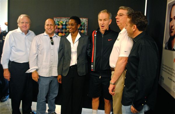 john mcenroe with the delray beach city commission