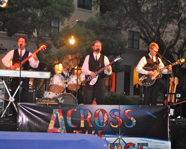 Across the Universe had Mayor Woodie McDuffie singing Beatles tunes and recalling his days in a band called the Galaxies.