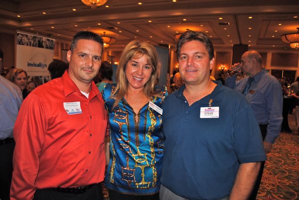 Randy Risorto of Costco Marketing, Suzanne Bower of Delray Executive Suites and Steve of Costco. 