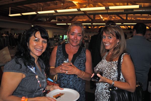 Marizete Nogueira of N Spa at the Delray Beach Marriott, left, with Kathy Miller of the Mixed Bag and Kim Palermo of Amela's Seaside Salon.