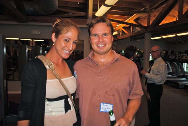 Marlena Hall, director of sports marketing, and Bryan McConnell, director of ticketing and sponsor relations, both with the Delray Beach International Tennis Championships. 