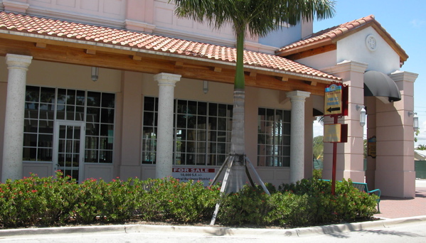 old school square garage retail space in delray beach