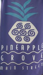 pineapple grove banner